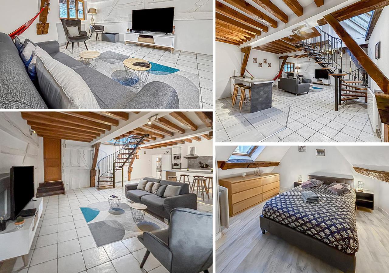 Spacieux & Lumineux Avec Smart Tv Et Wi-Fi Rapide Troyes Luaran gambar